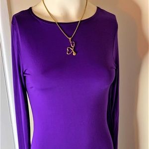 Dress,Purple Dress,Long sleeve dress